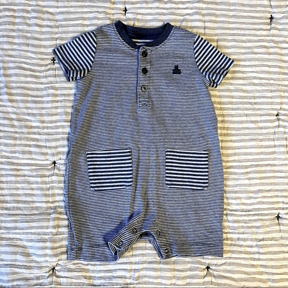 Baby Gap Striped Romper - Picture 1 of 4